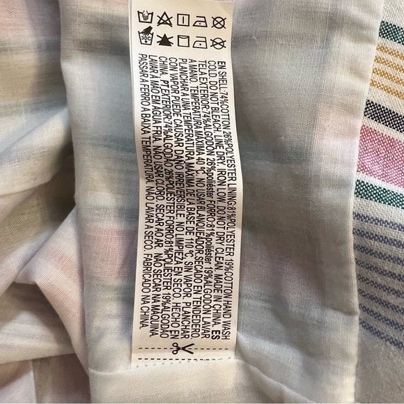 Striped lace up shorts Size L - Picture 12 of 12